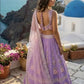 Elegant Slub Silk Embroidered Lehenga Set for Wedding and Festive Wear