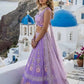 Elegant Slub Silk Embroidered Lehenga Set for Wedding and Festive Wear