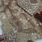 Elegant Soft Net Embroidered Saree with Designer Blouse for Party and Wedding Wear