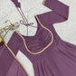 Elegant Solid Flared Anarkali Suit Set with Dupatta & Bottom | Festive & Party Wear | Available in 6 Colors