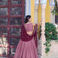 Elegant Star Georgette Lehenga Set for Wedding and Festive Wear
