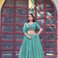 Elegant Star Georgette Lehenga Set for Wedding and Festive Wear