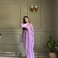 Elegant Swarovski Silk Kurta Palazzo Set with Dupatta for Festive and Party Wear