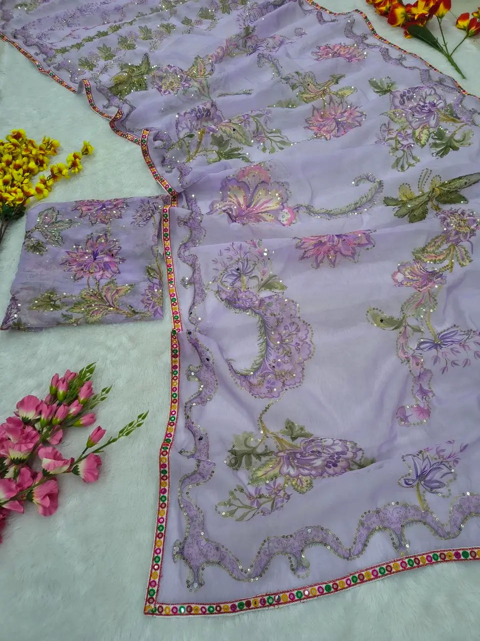 Elegant Tabby Silk Saree for Festive and Party Wear
