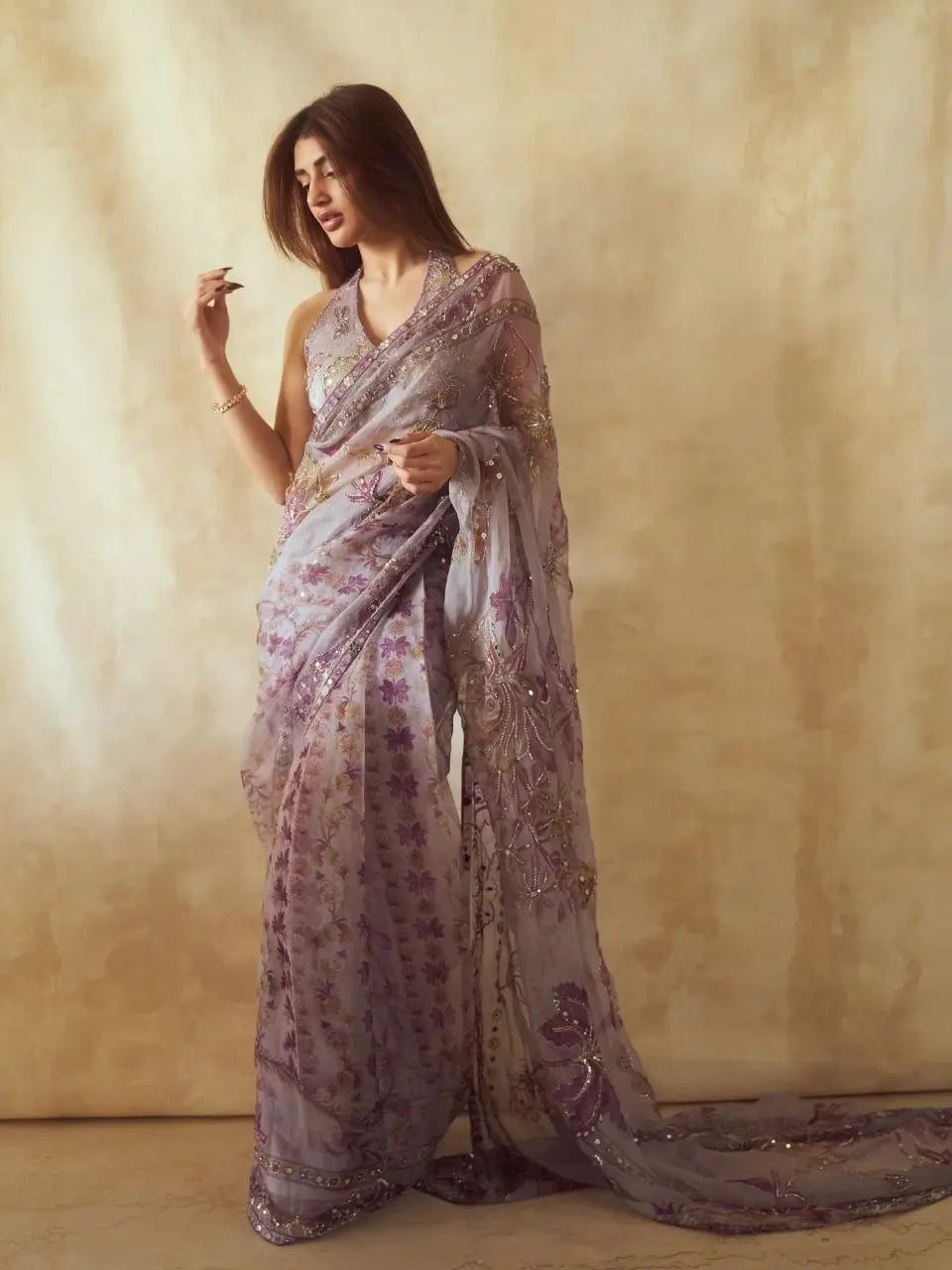 Elegant Tabby Silk Saree for Festive and Party Wear