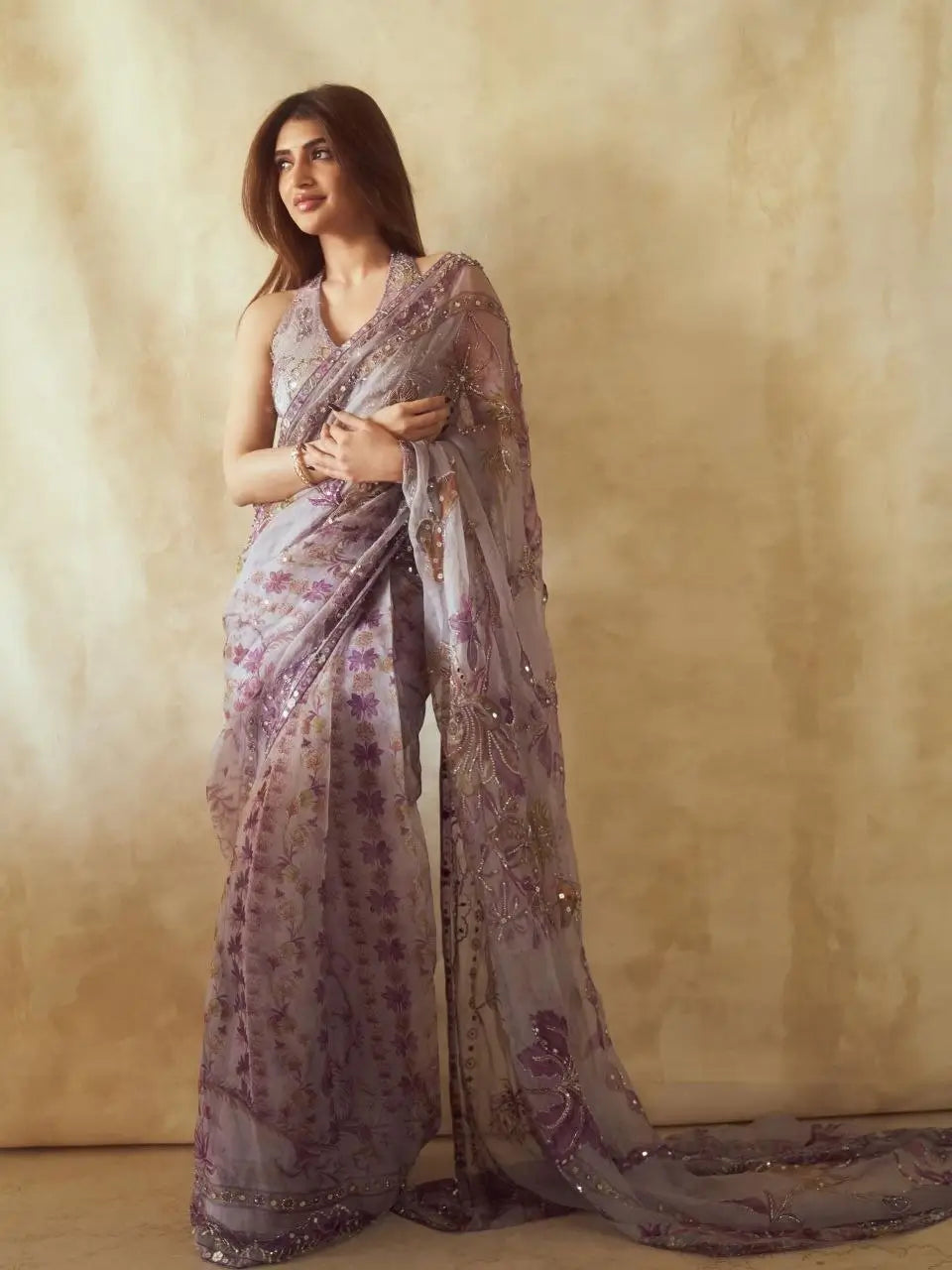 Elegant Tabby Silk Saree for Festive and Party Wear
