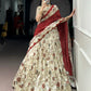 Elegant Tasar Silk Printed Lehenga Set for Festive and Wedding Wear