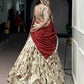 Elegant Tasar Silk Printed Lehenga Set for Festive and Wedding Wear