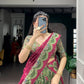Elegant Tasar Silk Printed Lehenga Set for Festive and Wedding Wear