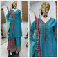 Elegant Teal Blue Embroidered Palazzo Suit with Dupatta