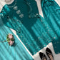 Elegant Thread Work Silk Suit Set for Festive and Family Occasions