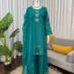 Elegant Thread Work Silk Suit Set for Festive and Family Occasions