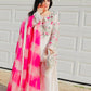 Elegant Vichitra Silk Palazzo Suit with Real Mirror Embroidery & Organza Silk Dupatta | Fully Stitched