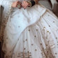 Elegant White Embroidered Lehenga Set with Dupatta for Wedding and Festive Wear