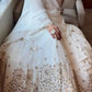 Elegant White Embroidered Lehenga Set with Dupatta for Wedding and Festive Wear