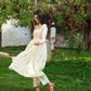 Elegant White Khadi Cotton Embroidered Suit Set with Pant & Dupatta – Ready to Wear