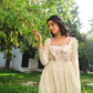 Elegant White Khadi Cotton Embroidered Suit Set with Pant & Dupatta – Ready to Wear