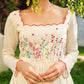 Elegant White Khadi Cotton Embroidered Suit Set with Pant & Dupatta – Ready to Wear