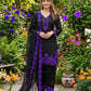 Elegant black Embroidered Crepe Silk Suit Set for Festive and Party Wear