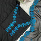 Elegant black Embroidered Crepe Silk Suit Set for Festive and Party Wear