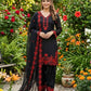 Elegant black Embroidered Crepe Silk Suit Set for Festive and Party Wear