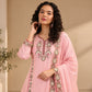 Mul Chanderi Embroidered Kurta Palazzo Set