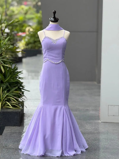 Embellished Georgette Fishcut Co-Ord Set