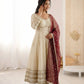 Embroidered Anarkali Gown Set