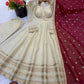 Embroidered Anarkali Gown Set