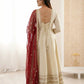 Embroidered Anarkali Gown Set