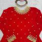 Embroidered C by C Faux Georgette Sharara Set with Dupatta