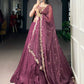 Embroidered Chanda Silk Lehenga Choli Set with Dupatta