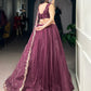 Embroidered Chanda Silk Lehenga Choli Set with Dupatta