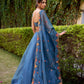 Embroidered Chanda Silk Lehenga Choli Set with Dupatta