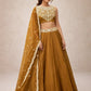 Embroidered Chanda Silk Lehenga Choli Set with Dupatta