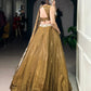 Embroidered Chanda Silk Lehenga Choli Set with Dupatta