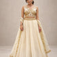 Embroidered Chanda Silk Lehenga Choli Set with Dupatta
