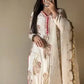 Embroidered Chinnon Kurti Plazzo Set