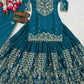 Embroidered Chinnon Silk Lehenga Set with Dupatta