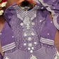 Embroidered Chinon Kurta Sharara Set