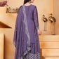 Embroidered Chinon Kurta Sharara Set