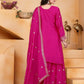 Embroidered Chinon Kurta Sharara Set