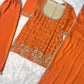 Embroidered Chinon Kurti Palazzo Set with Bustier for Wedding and Festive Wear