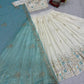 Embroidered Chinon Lehenga Choli Set
