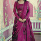 Embroidered Chinon Lehenga Choli Set with Dupatta
