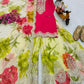 Embroidered Chinon Sharara Suit Set