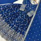 Embroidered Chinon Silk Anarkali Set