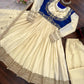 Embroidered Chinon Silk Anarkali Suit Set with Koti for Wedding and Festive Wear