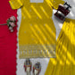 Embroidered Chinon Silk Kurti Plazzo Set for Festive and Wedding Wear