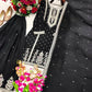Embroidered Chinon Silk Kurti Plazzo Set for Festive and Wedding Wear